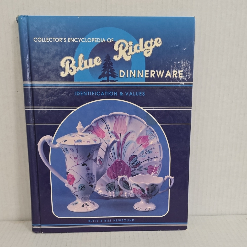 Blue Ridge Pottery Dinnerware Illustrated Book